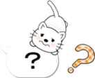 Message Cute Cat sticker #10593717
