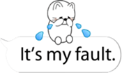 Message Cute Cat sticker #10593718
