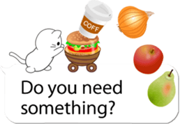 Message Cute Cat sticker #10593723