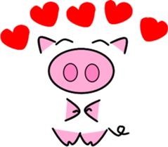 Pig of emoticons2 sticker #10593836
