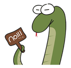 Snake Expression sticker #10594151