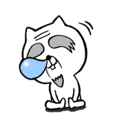 Grandfather of the cat sticker #10594511