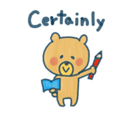 For everyday use ! Bear stickers . sticker #10594930
