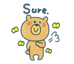 For everyday use ! Bear stickers . sticker #10594933