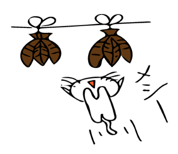 Cat and... sticker #10595034