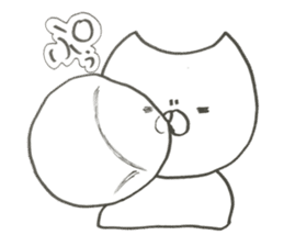 Japanese cool cat ! sticker #10595394