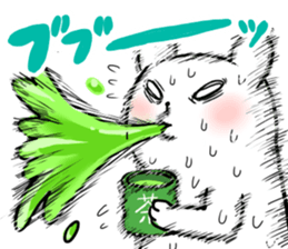 High tension bear!! sticker #10595856