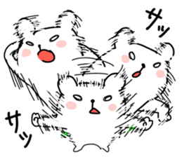 High tension bear!! sticker #10595871