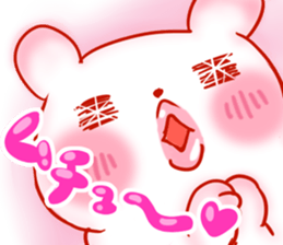 High tension bear!! sticker #10595874