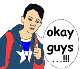 Dadao & Old Friends (english ver.) sticker #10595936