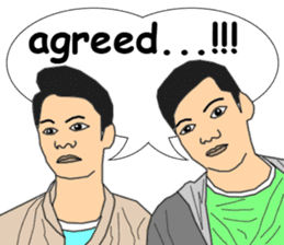 Dadao & Old Friends (english ver.) sticker #10595943