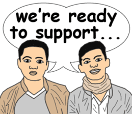 Dadao & Old Friends (english ver.) sticker #10595944