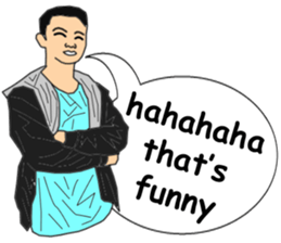 Dadao & Old Friends (english ver.) sticker #10595946