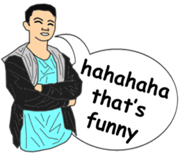 Dadao & Old Friends (english ver.) sticker #10595946