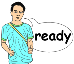 Dadao & Old Friends (english ver.) sticker #10595950