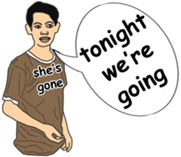 Dadao & Old Friends (english ver.) sticker #10595954