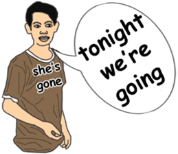 Dadao & Old Friends (english ver.) sticker #10595954