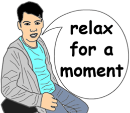 Dadao & Old Friends (english ver.) sticker #10595960