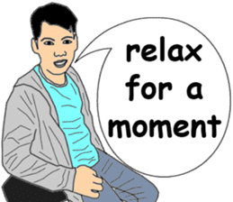 Dadao & Old Friends (english ver.) sticker #10595960