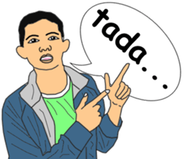 Dadao & Old Friends (english ver.) sticker #10595963