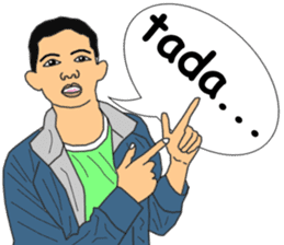 Dadao & Old Friends (english ver.) sticker #10595963