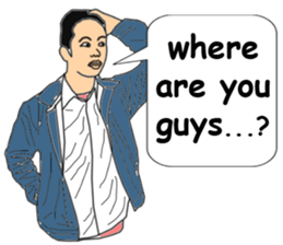 Dadao & Old Friends (english ver.) sticker #10595969