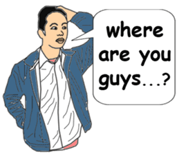 Dadao & Old Friends (english ver.) sticker #10595969