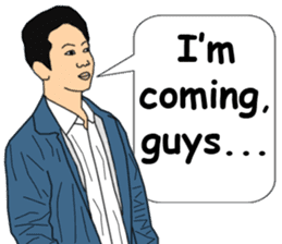 Dadao & Old Friends (english ver.) sticker #10595971