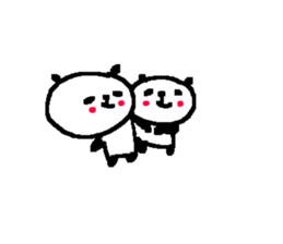 Many Many panda stickers3! sticker #10596290