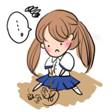 24h School Girl sticker #10596338