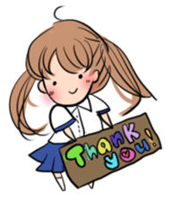 24h School Girl sticker #10596345