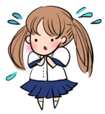 24h School Girl sticker #10596350