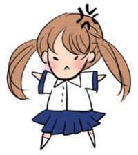 24h School Girl sticker #10596354