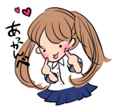 24h School Girl sticker #10596375