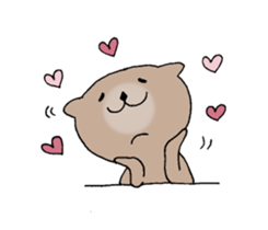 It is a sea otter. sticker #10596554