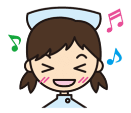 hospital nurse sticker #10596635