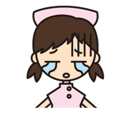 hospital nurse sticker #10596636