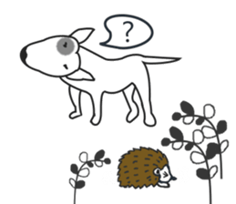 Easy to use sticker of Hedehog [English] sticker #10596668