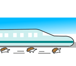 Easy to use sticker of Hedehog [English] sticker #10596677