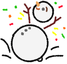 Rolly the Snowman sticker #10596697