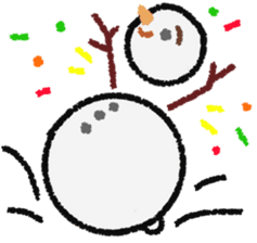 Rolly the Snowman sticker #10596697