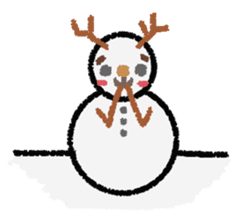 Rolly the Snowman sticker #10596699