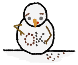 Rolly the Snowman sticker #10596700