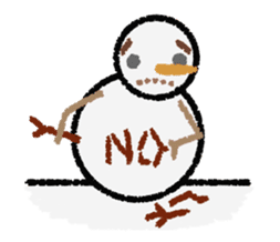 Rolly the Snowman sticker #10596701