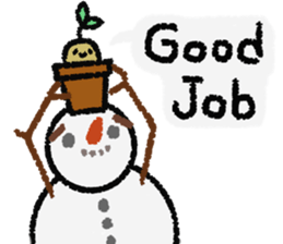 Rolly the Snowman sticker #10596703