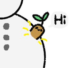 Rolly the Snowman sticker #10596708