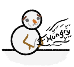 Rolly the Snowman sticker #10596712