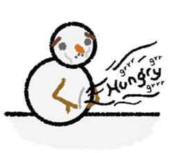 Rolly the Snowman sticker #10596712