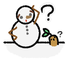 Rolly the Snowman sticker #10596713