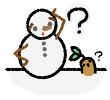 Rolly the Snowman sticker #10596713